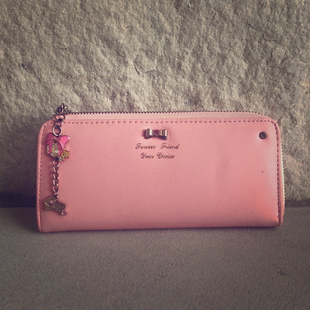 Pink Clutch Wallet
